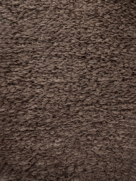 BROWN | BOUCLE ALPACA | MEDIUM THICKNESS