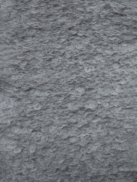 LIGHT GREY | BOUCLE ALPACA | MEDIUM THICKNESS