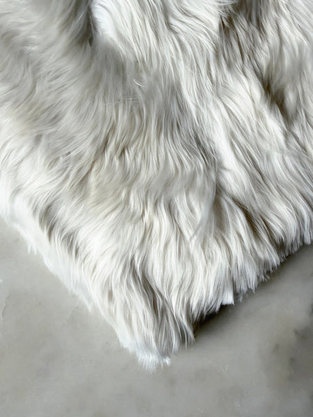 BLANCO NATURAL | ALPACA | PELO LARGO