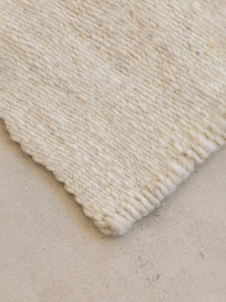 NATURAL WHITE | WOOL | BAETON, THIN THICKNESS