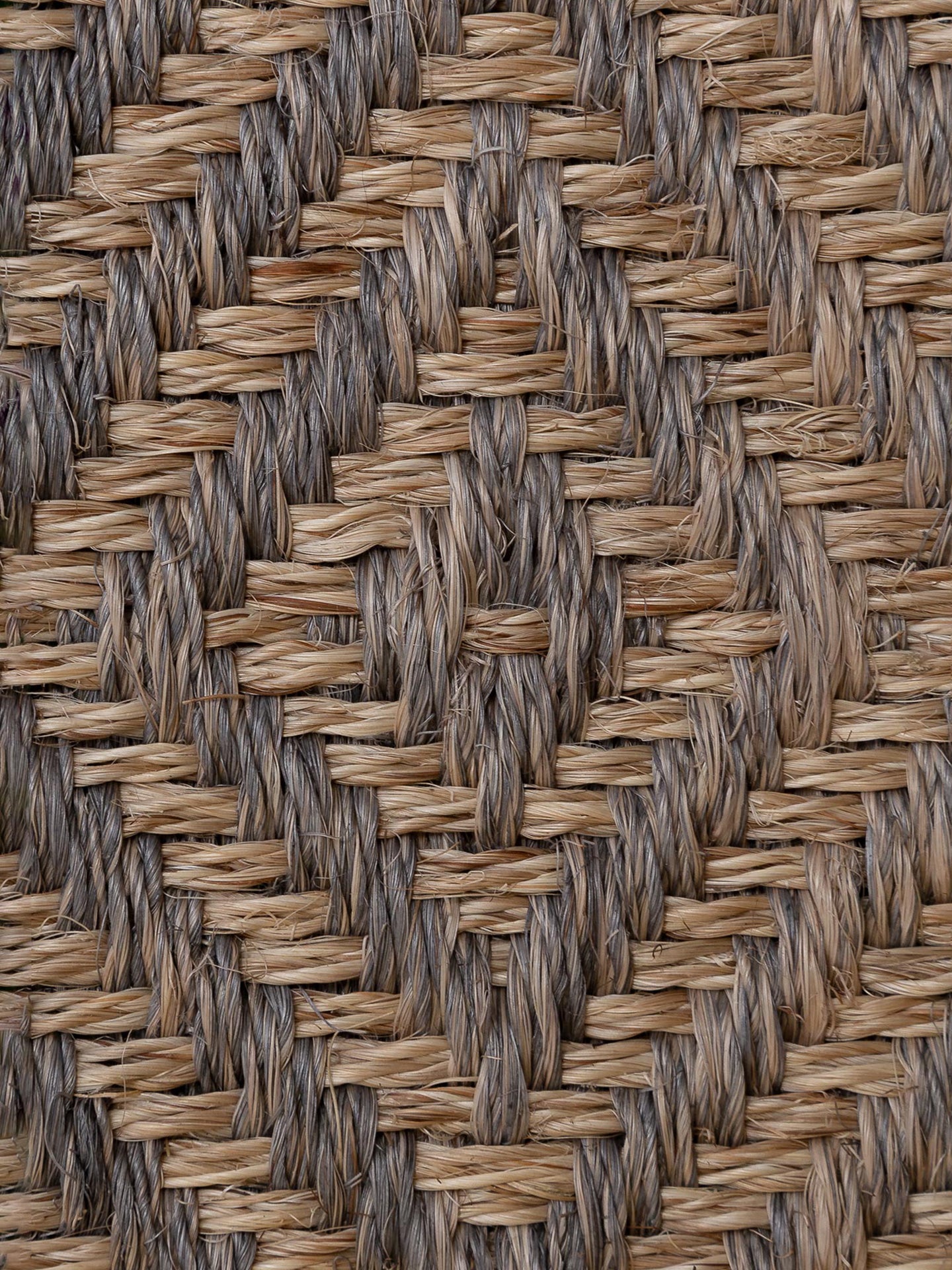 HERRINGBONE | SAND & MARBLED GREY | WOOL | THIN THICKNESS