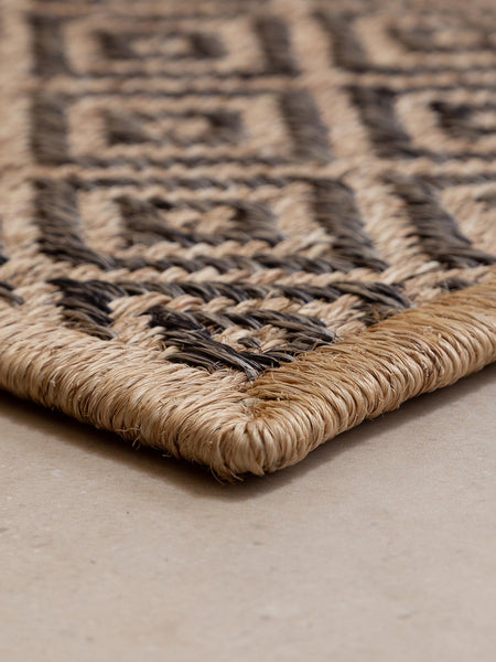 INCA | NATURAL, MELANGE GRIS CLARO & NEGRO