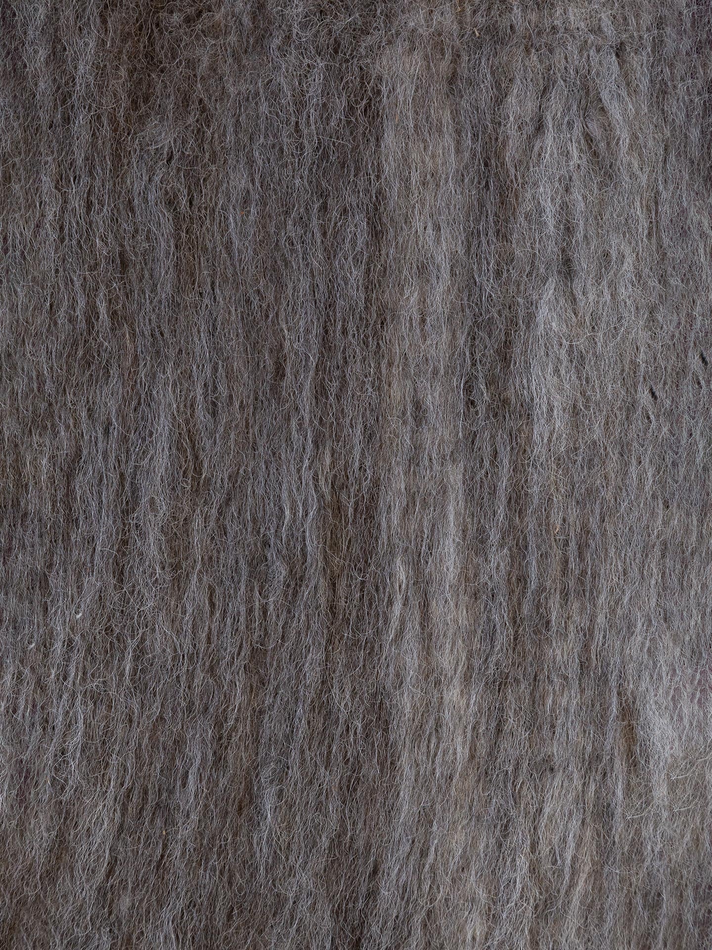 NATURAL GREY | BRUSHED LLAMA | THIN THICKNESS