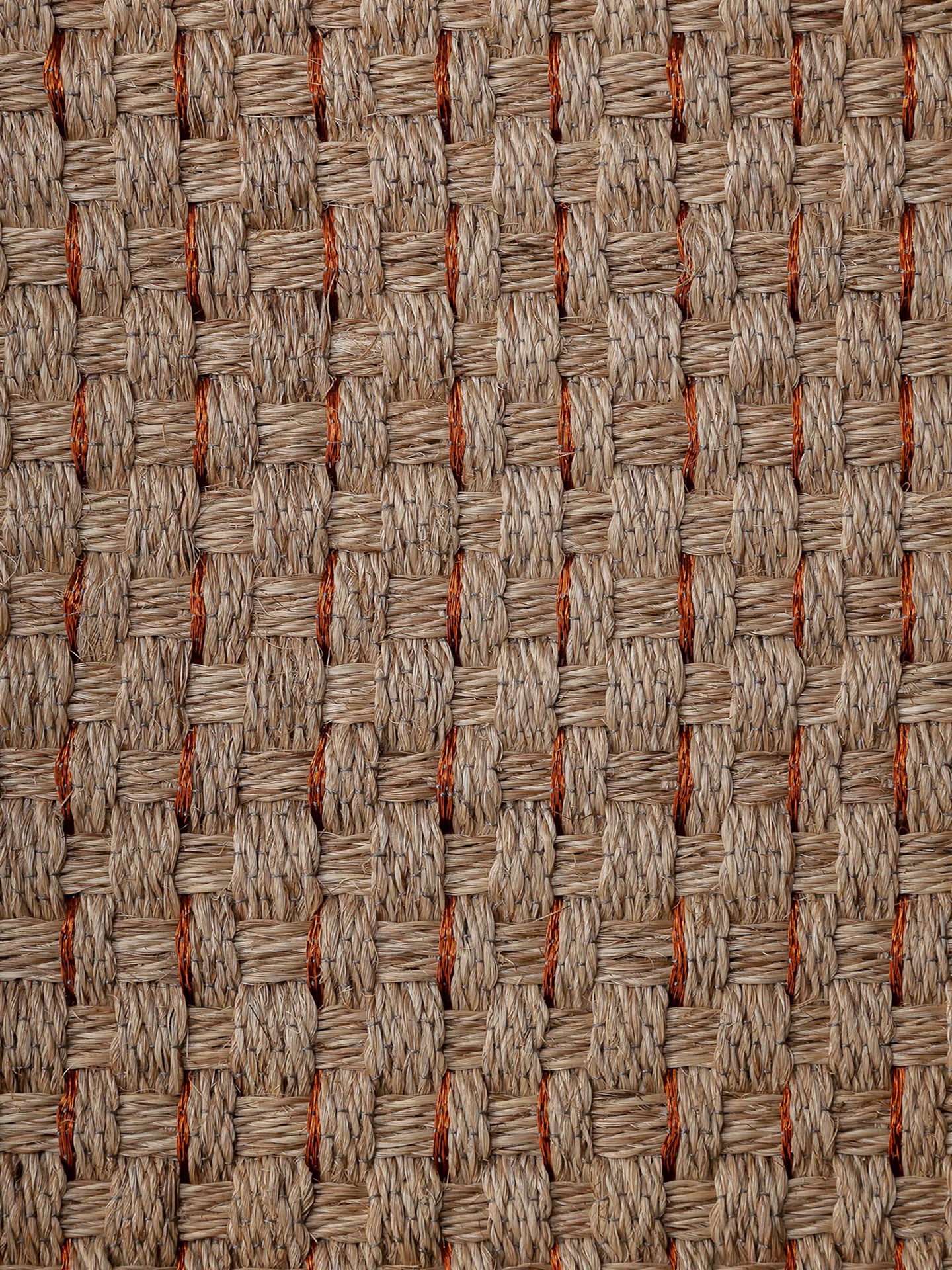 CANASTO LARGO | NATURAL & COBRE