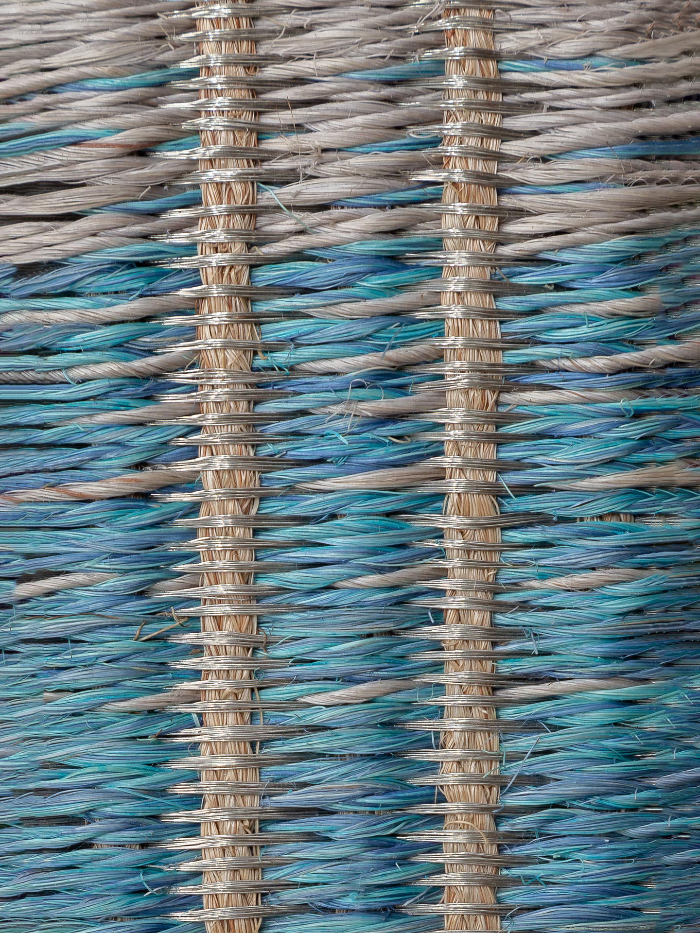 PLANO | MARBLED NATURAL, TURQUOISE, LIGHT GREY & TIN