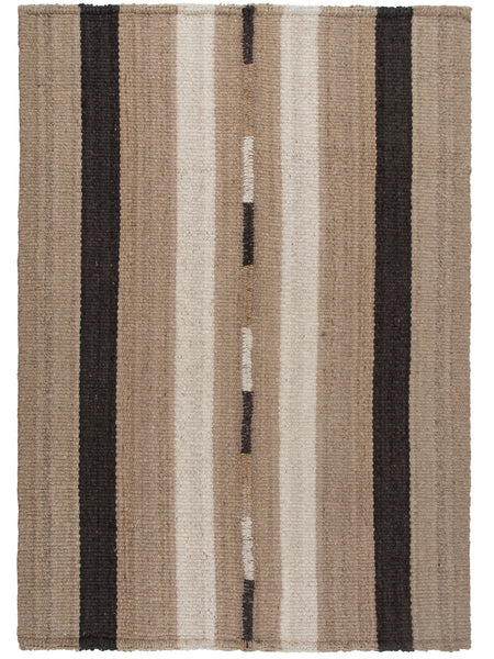 Rayas negras, naturales y arena