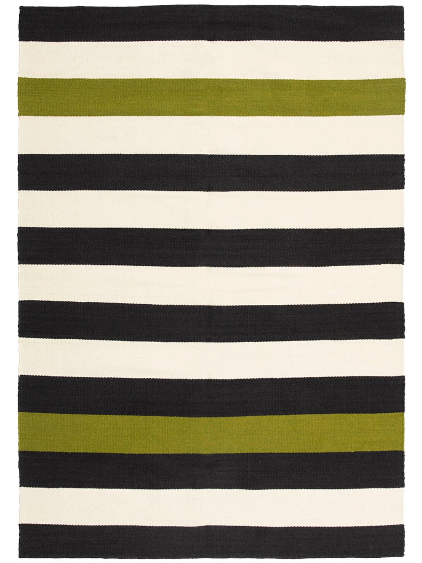 Striped Black & Green