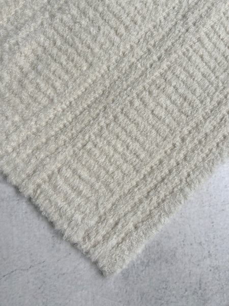 CORDUROY | NATURAL WHITE | BOUCLE ALPACA | MEDIUM THICKNESS