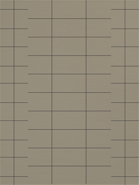 OFFSET LINES | GREYISH BROWN & BLACK | ALPACA | THIN THICKNESS