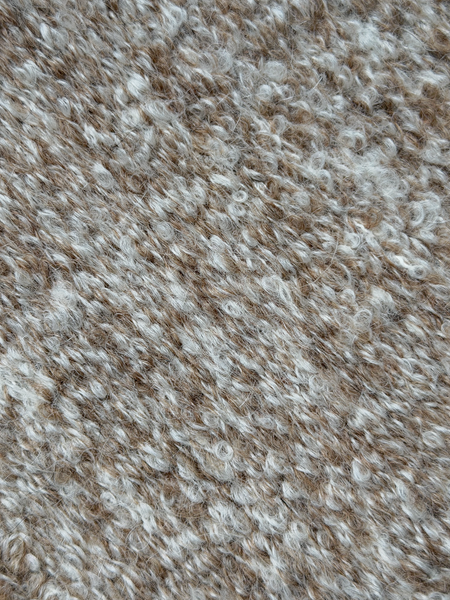 MELANGE | NATURAL WHITE & TOASTED | BOUCLE ALPACA | MEDIUM THICKNESS