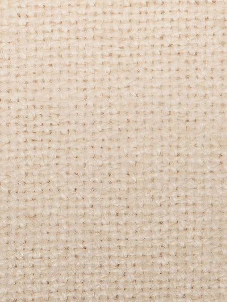NATURAL WHITE THROW