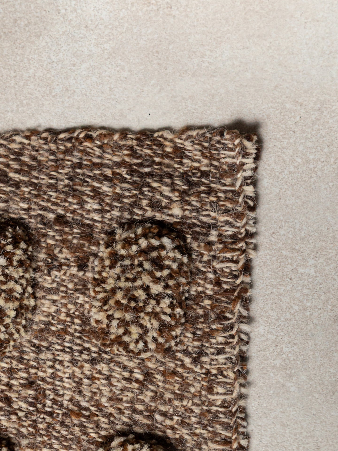 CUT PILE MARBLED RUG
