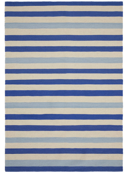 Striped Blue & Light Blue